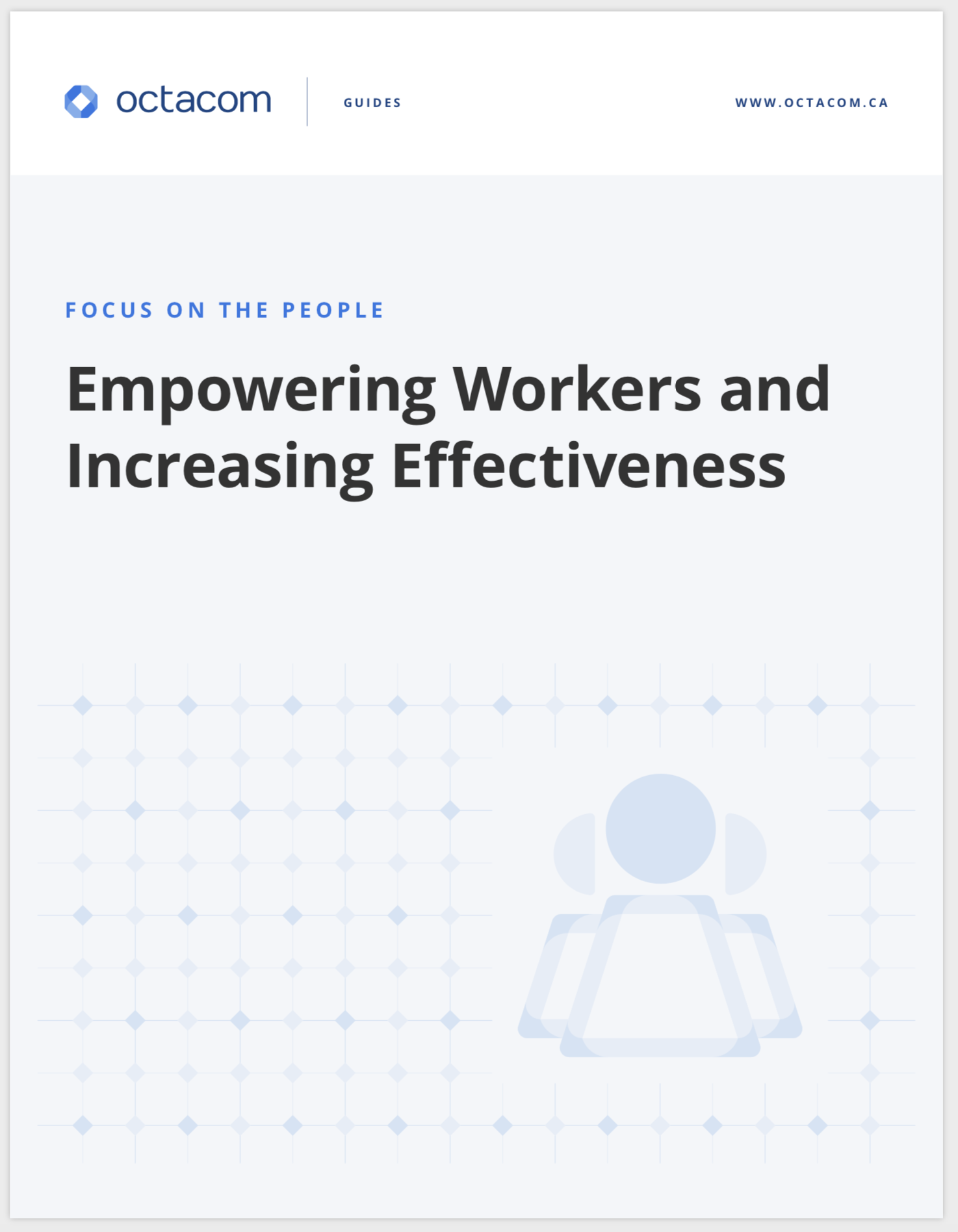 Empowering Workers and Increasing Effectiveness booklet